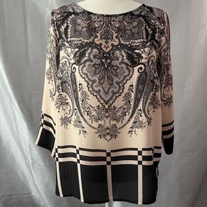 Adrianna Papell tunic blouse